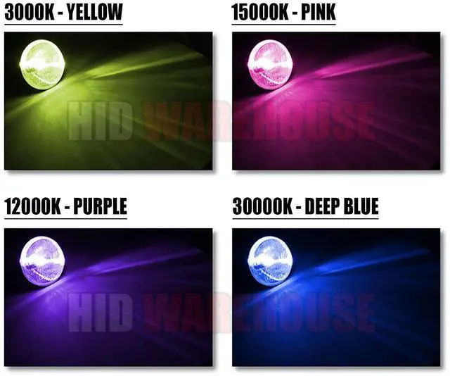 Alt view image 5 of 5 - HID-Warehouse HID Xenon Replacement Bulbs - H10 / 9140 3000K - Golden Yellow (1 Pair)