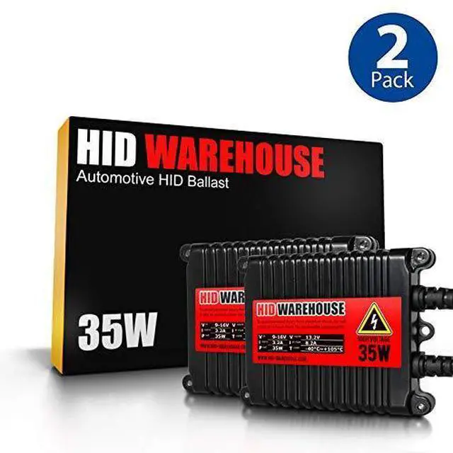 Main image of HID-Warehouse AC 35W HID Xenon Premium Slim Ballast (Pair - 2 PCS)