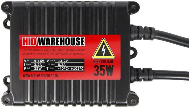 Alt view image 2 of 4 - HID-Warehouse AC 35W HID Xenon Premium Slim Ballast (Pair - 2 PCS)