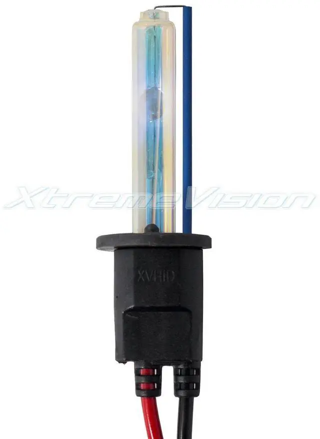 Alt view image 2 of 5 - XtremeVision HID Xenon Replacement Bulbs - H1 30000K - Deep Blue (1 Pair)