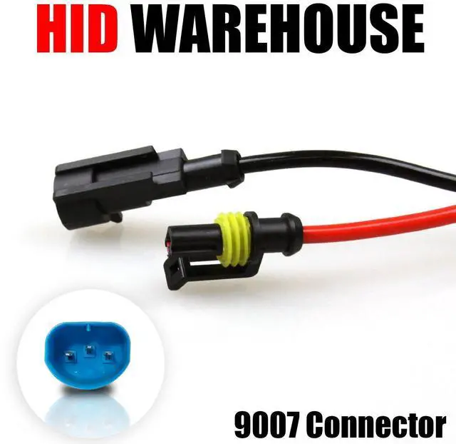 Alt view image 4 of 6 - HID-Warehouse HID Xenon Replacement Bulbs - 9007 8000K - Medium Blue (1 Pair)