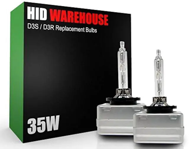 Alt view image 5 of 7 - HID-Warehouse AC HID Xenon Replacement Bulbs - D3S / D3R / D3C - 6000K Light Blue (1 Pair) (Metal Base)