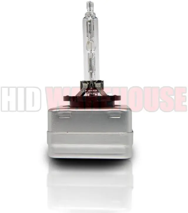 Alt view image 2 of 7 - HID-Warehouse AC HID Xenon Replacement Bulbs - D3S / D3R / D3C - 6000K Light Blue (1 Pair) (Metal Base)