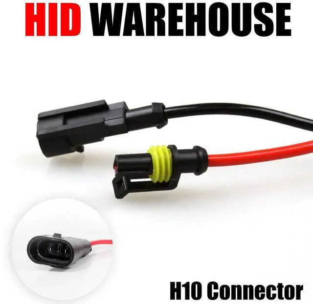 Alt view image 4 of 5 - HID-Warehouse HID Xenon Replacement Bulbs - H10 / 9140 3000K - Golden Yellow (1 Pair)