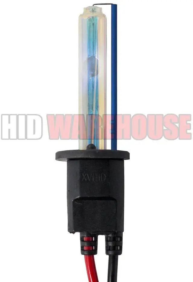 Alt view image 2 of 5 - HID-Warehouse HID Xenon Replacement Bulbs - H1 30000K - Deep Blue (1 Pair)