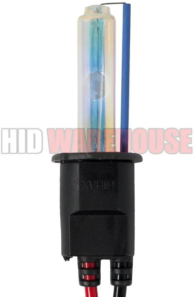 Alt view image 2 of 6 - HID-Warehouse HID Xenon Replacement Bulbs - H3 30000K - Deep Blue (1 Pair)