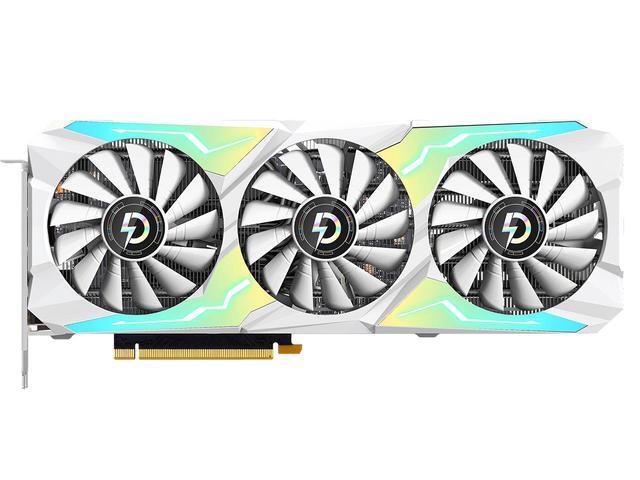 Peladn Gaming RTX 3070 8G Graphics Card GDDR6 RGB Lighting PCI Express 4.0 Video Card Triple-fan Edition