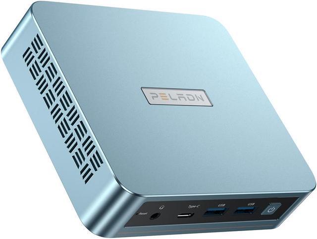 Peladn Desktop Mini PC WI-6 intel Celero N100 Desktop Computer with W11  DDR4 16GB RAM / 512G SSD 