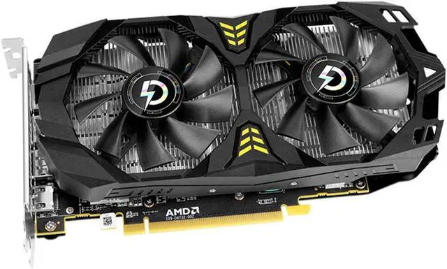 Alt view image 4 of 7 - PELADN RX 580 8GB Graphics Card GPU DirectX 12 256-Bit GDDR5 PCI Express 3.0 Gaming Video Card