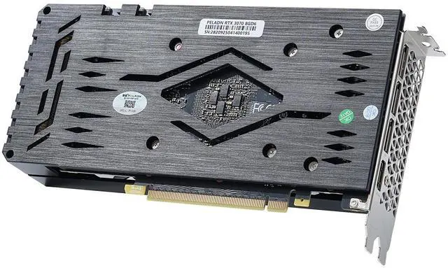 Alt view image 4 of 7 - Peladn Gaming RTX 3070 8G  Graphics Card 256bit GDDR6 5888CUDA  PCI Express 4.0 Video Card Double fans Edition