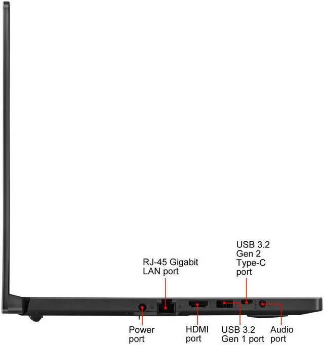 Alt view image 6 of 7 - Asus GA502IU-ES76 90NR03V1-M01390 - AMD Ryzen 7-4800HS 2.90GHz, 16GB, 1TB SSD, 15.6" NVIDIA GeForce GTX 1660Ti 6GB Windows 10