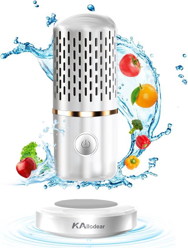  Heyruidy Fruit and Vegetable Washing Machine, Fruit Cleaning  Device & Drainage Basket & Fruit Display Tray 3 in 1, OH-ion Purification  USB Rechargeable Fruit Brush for Cleaning Fruit, Vegetable : Home