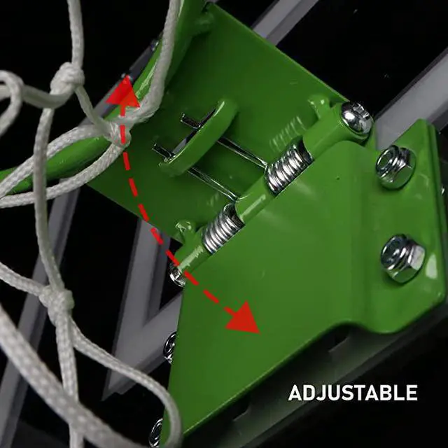 Alt view image 3 of 6 - Mini Indoor Basketball Hoop Glow in The Dark,Mini Basketball Hoop Set for Door & Wall,Include Complete Accessories,LED Kids Mini Basketball Hoop & Ball