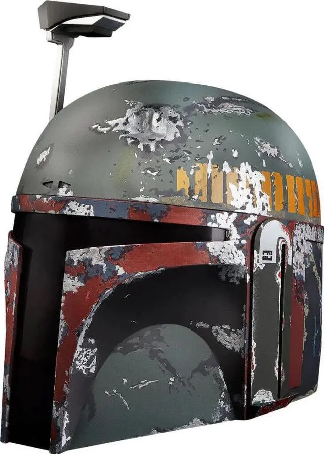 Main image of Hasbro Star Wars The Black Series Boba Fett Premium Electronic Helmet - E7543