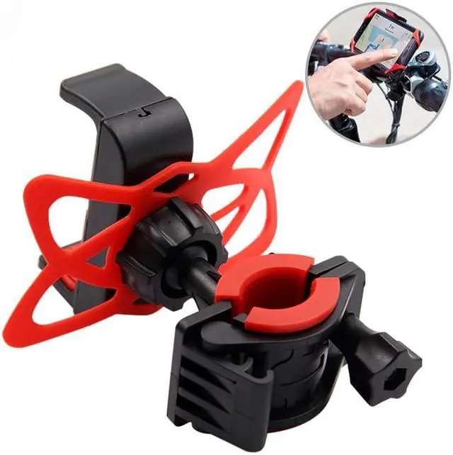 Main image of Universal Motorcycle MTB Bike Bicycle Handlebar Mount Holder For Cell Phone GPS