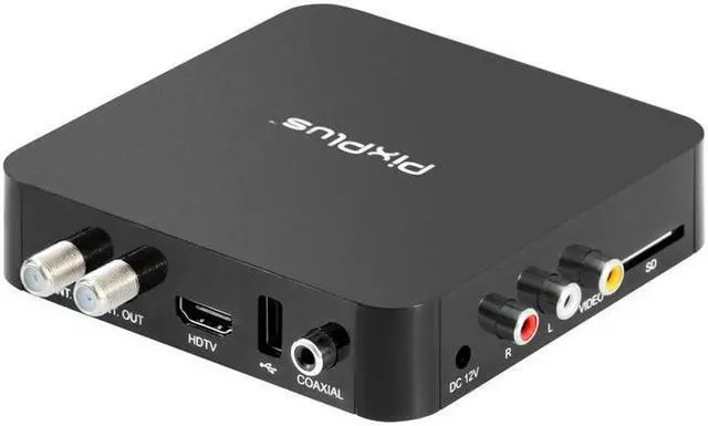 Alt view image 3 of 3 - PixPlus Digital TV Converter Box Bundle w/DVR & 64GB Built-In Memory