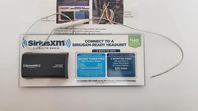 Alt view image 2 of 5 - SIRIUSXM SXV300 Car Audio Board LED Panel