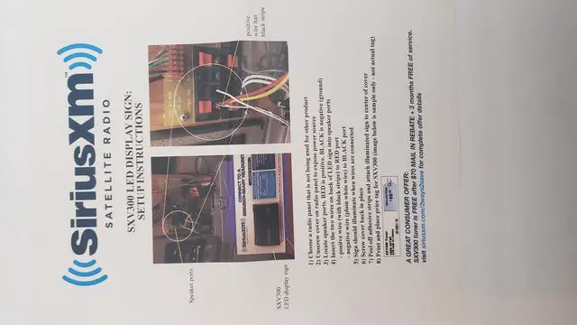 Alt view image 4 of 5 - SIRIUSXM SXV300 Car Audio Board LED Panel