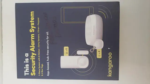 Alt view image 5 of 6 - Kangaroo KT012 Wireless Security Alarm System Demo Set