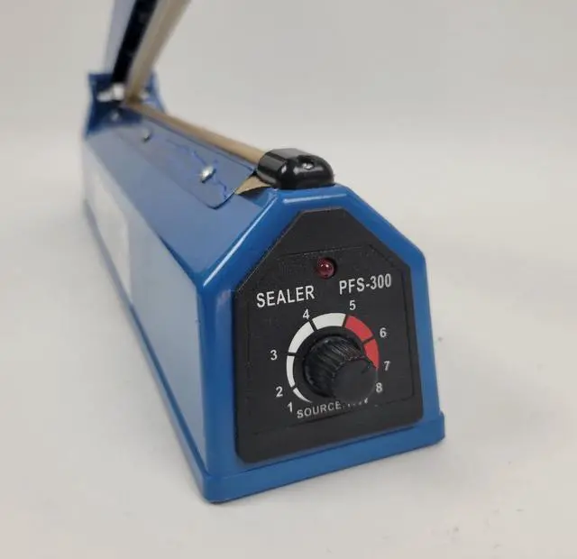 Alt view image 3 of 3 - Heat Sealer PFS-300 Hand Machine Plastic Film Sealing