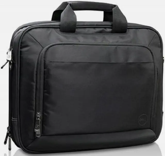 Main image of Dell Black Nylon Top Load Notebook Laptop Bag Shoulder Strap Fits Up To 15.6"