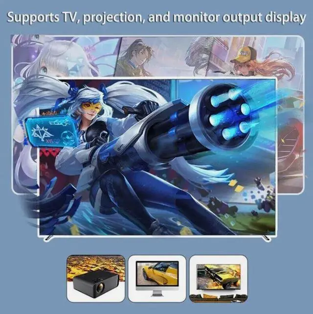 Alt view image 6 of 6 - Handheld Game Console 5.5 Inch Touch HD Screen 5000mAh
