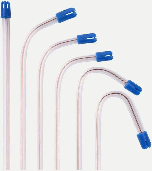 Alt view image 2 of 6 - Dental Saliva Ejector CLEAR/BLUE Disposable Evacuation Suction Tips 100 Pieces