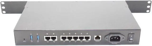 Alt view image 2 of 2 - Pakedge RK-1 7 Port High Throughput Gigabit Router L264