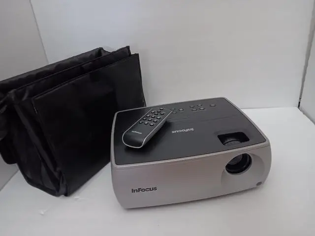 Alt view image 6 of 7 - inFocus IN2102 DLP Projector with Remote and Carrying Case