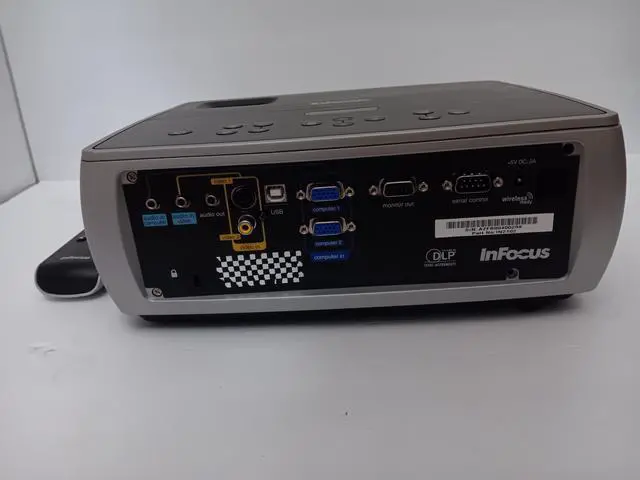 Alt view image 3 of 7 - inFocus IN2102 DLP Projector with Remote and Carrying Case