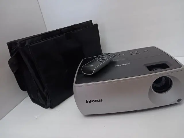Alt view image 7 of 7 - inFocus IN2102 DLP Projector with Remote and Carrying Case
