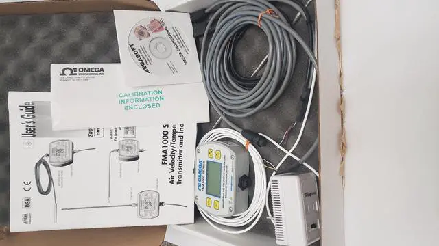 Main image of OMEGA FMA1000 AIR VELOCITY TEMPERATURE TRANSMITTER INDICATOR FMA1001R-V1