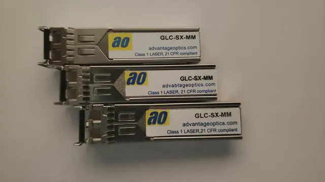 Main image of Advantage Optics GLC-SX-MM SFP Transceiver Module Set of 3