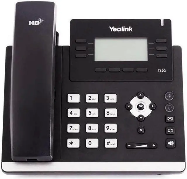 Alt view image 4 of 5 - Yealink T42G SIP-T42G Gigabit VoIP IP Office Business Phone