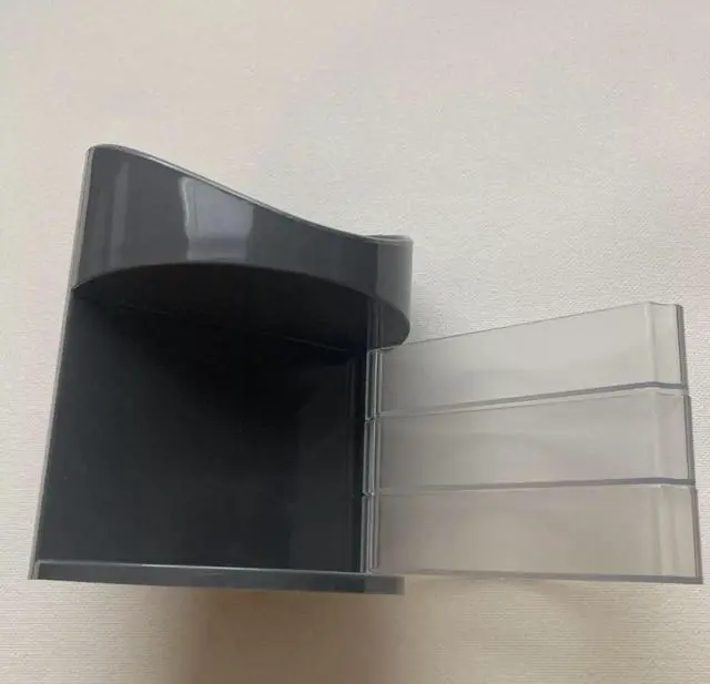 Alt view image 5 of 5 - Desk Organizer Antimicrobial Treatment 4-3/4"H x 4-3/4"W x 3-3/4"D Gray