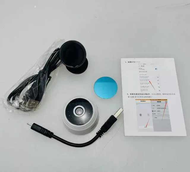 Alt view image 2 of 3 - Hidden Wireless Security Camera ACXS002 with USB Cord