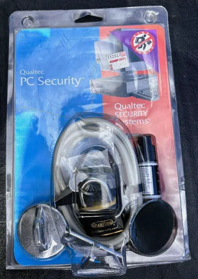Main image of Security Cable Lock for Desktop, Laptop or Notebook Computer