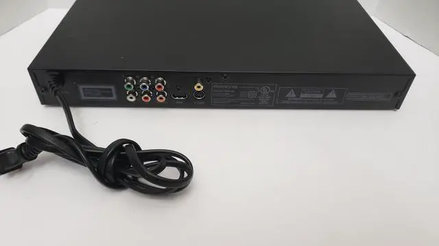 Alt view image 4 of 4 - Memorex MVD2047BLK Progressive Scan DVD Player No Remote 1080p