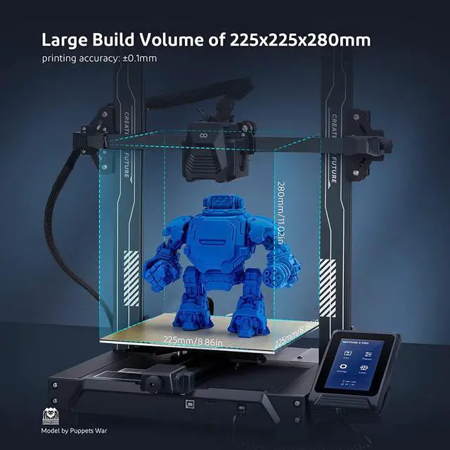 Alt view image 5 of 7 - ELEGOO Neptune 3 Pro FDM 3D Printer