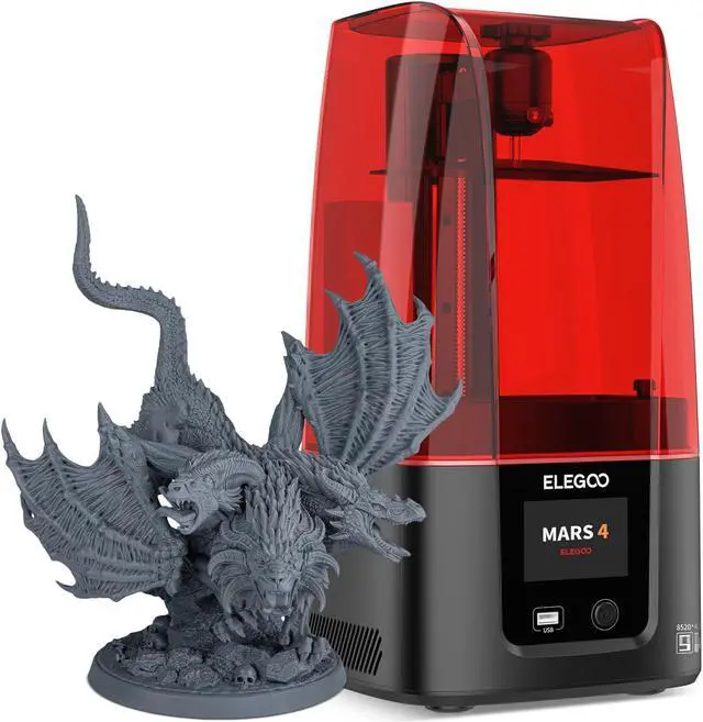 Main image of ELEGOO Mars 4 Resin 3D Printer