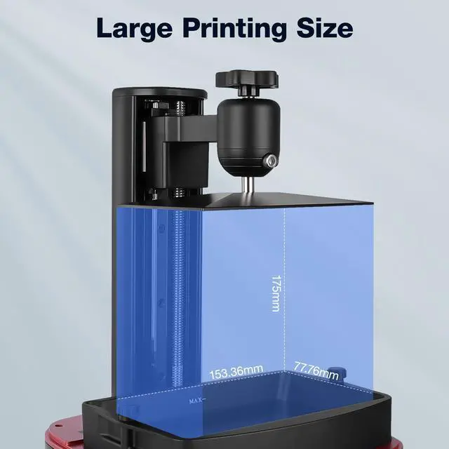 Alt view image 2 of 6 - ELEGOO Mars 4 Resin 3D Printer