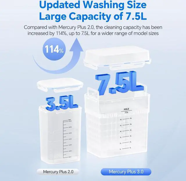 Alt view image 2 of 7 - ELEGOO Mercury Plus 3.0 Wash and Cure Station