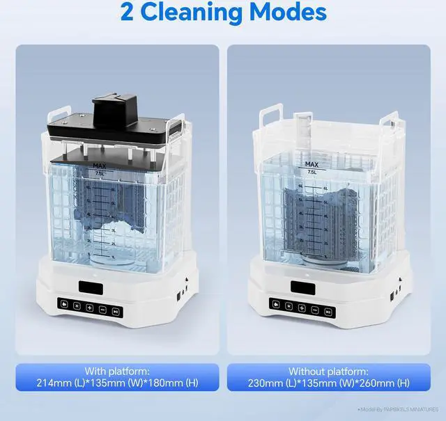 Alt view image 4 of 7 - ELEGOO Mercury Plus 3.0 Wash and Cure Station