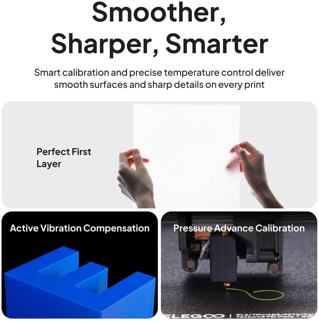 Alt view image 5 of 7 - ELEGOO Centauri 2 Combo 3D Printer, Beginner-Friendly Multicolor Printing 500mm/s High-Speed CoreXY Printer, 4-Color Printing, Auto Leveling, 350°C Nozzle