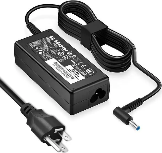Main image of 65W Laptop Charger for HP Envy 13 15 17 15-1039wm,Pavilion x360 11 13 15,EliteBook 820 830 840 850 G6 G3 G4 G5 G7-45W AC Power Supply Cord
