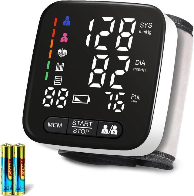  Wrist Blood Pressure Monitor, Automatic Digital Home