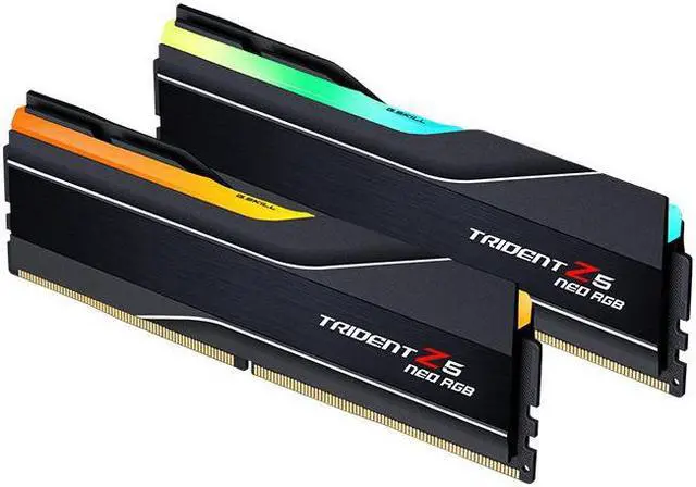 Alt view image 2 of 12 - G.Skill Trident Z5 Neo RGB F5-6000J3038F16GX2-TZ5NR memoria 32 GB 2 x 16 GB DDR5 6000 MHz
