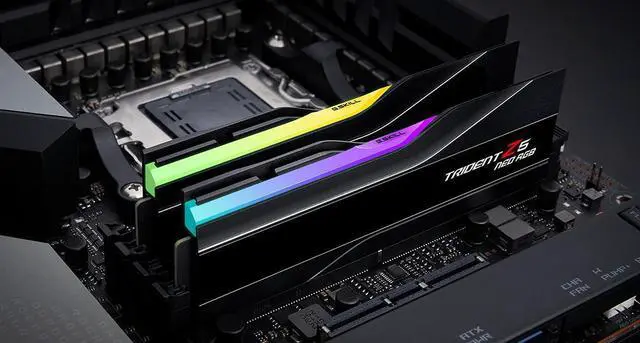 Alt view image 4 of 12 - G.Skill Trident Z5 Neo RGB F5-6000J3038F16GX2-TZ5NR memoria 32 GB 2 x 16 GB DDR5 6000 MHz
