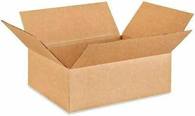 Main image of supplyhut 100 12x10x4 Cardboard Paper Boxes Mailing Packing Shipping Box Corrugated Carton Brown