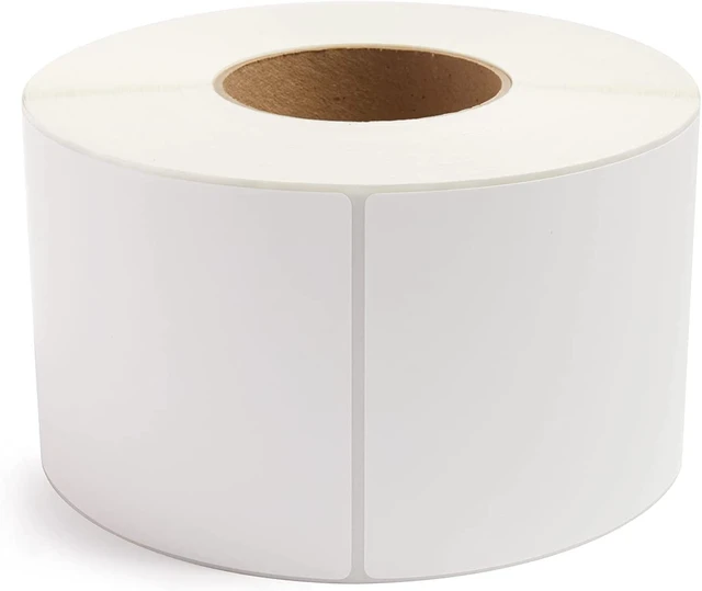 Alt view image 2 of 2 - 4000 4x6 Direct Thermal Labels 4 Rolls Zebra Compatible 3" Core Per Roll = 1000
